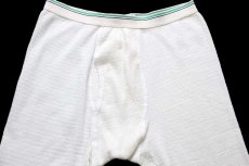 画像4: 80s Hanes サーマルパンツ ナチュラル L (4)
