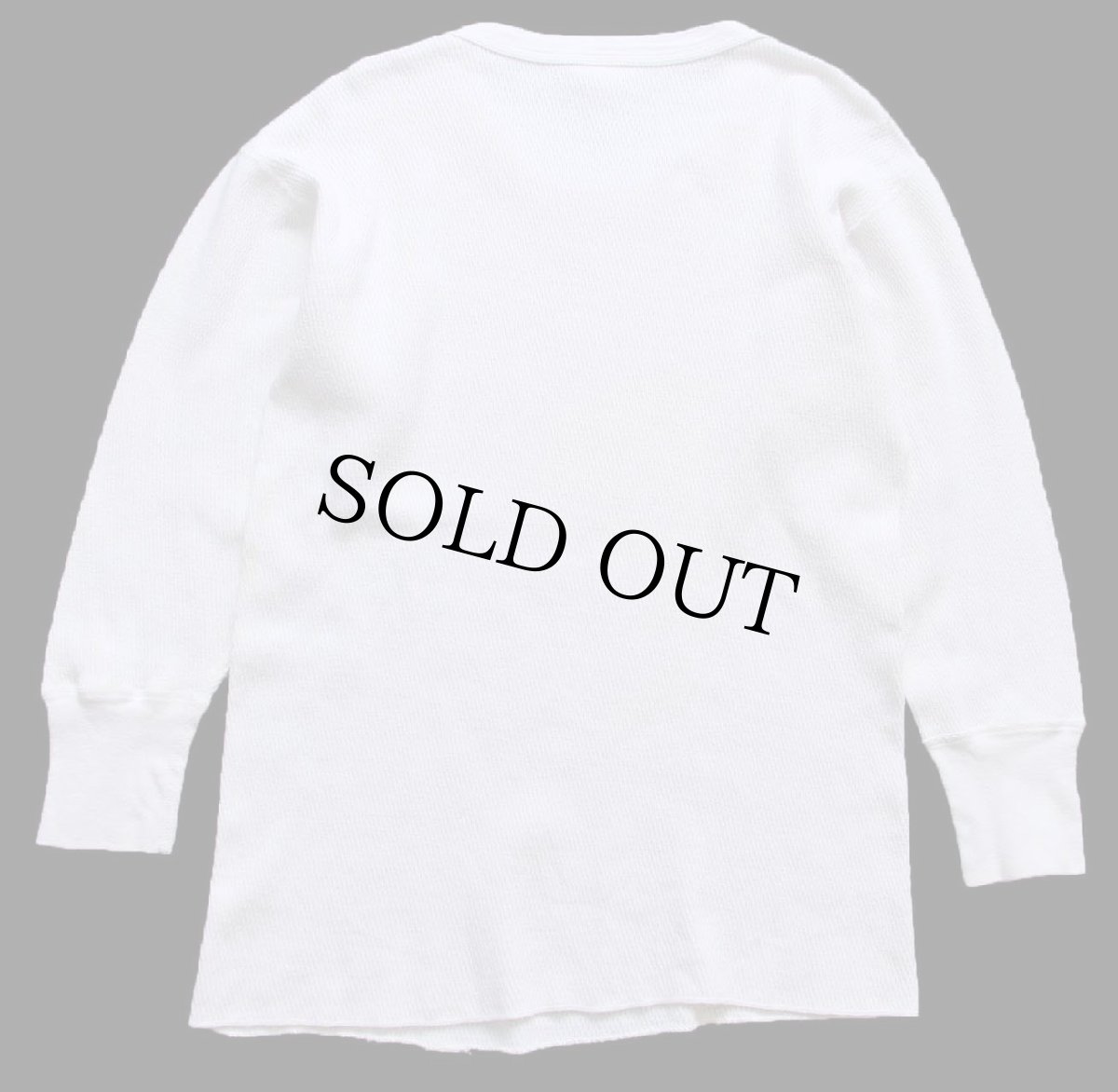 画像3: 90s USA製 STJOHN'SBAY コットン サーマルシャツ ナチュラル XL (3)