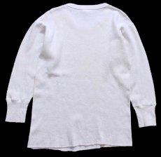 画像3: 90s USA製 STJOHN'SBAY コットン サーマルシャツ ナチュラル XL (3)