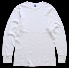 画像2: 90s USA製 High Sierra コットン サーマルシャツ ナチュラル XL (2)