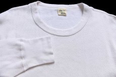 画像4: 90s USA製 STJOHN'SBAY コットン サーマルシャツ ナチュラル XL (4)