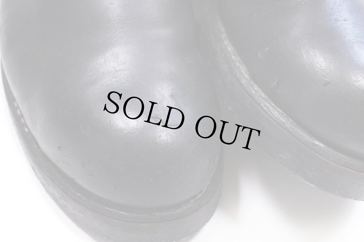 画像10: 90s USA製 PRO SAFE UNION MADE PT91 スチールトゥ レザー エンジニアブーツ 黒 9.5M (10)