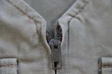 画像5: ビンテージ CONFEZIONI Sport-man コットンツイル フィッシングベスト グレーカーキ (5)