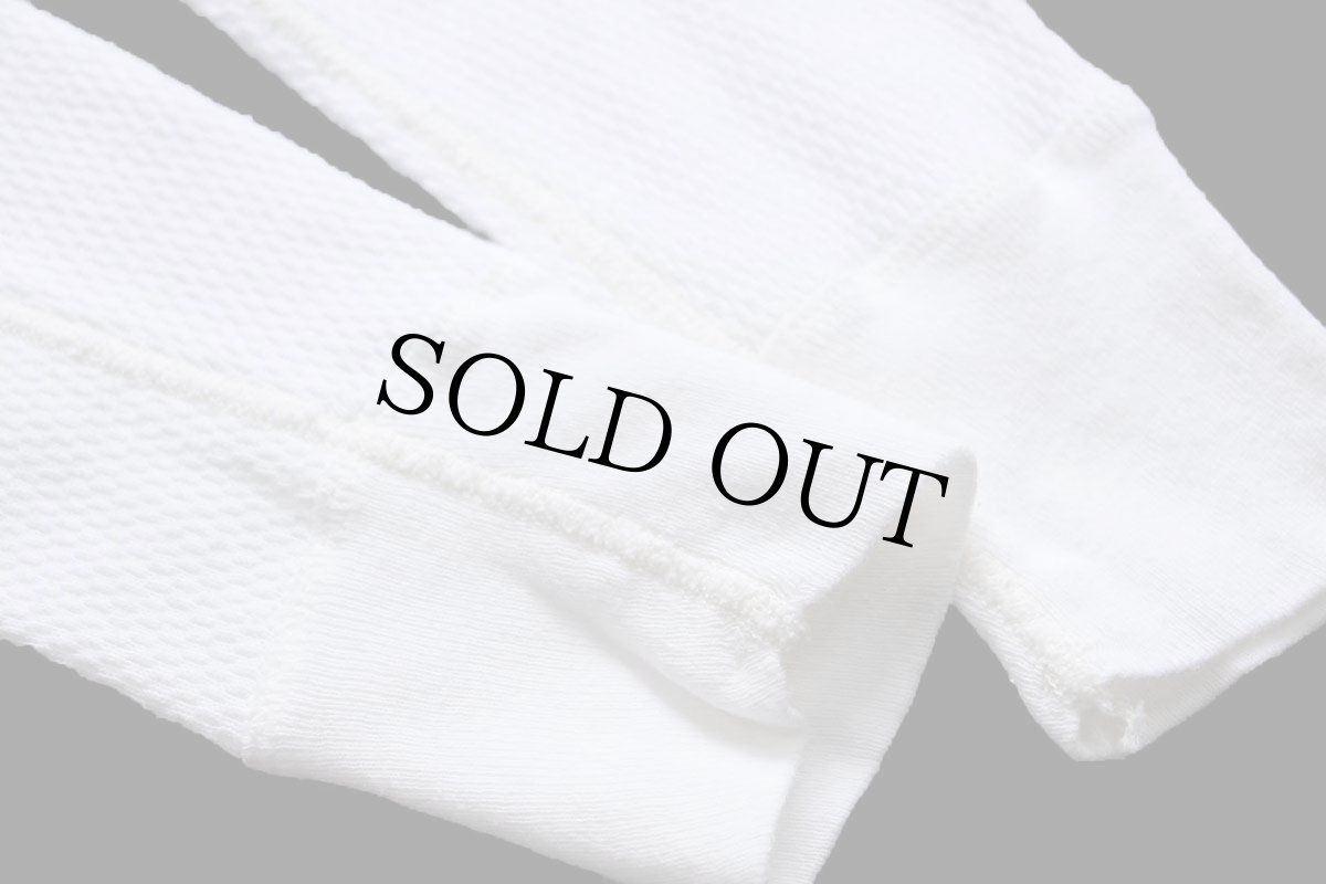 画像7: 90s USA製 NATURALS JOCKEY コットン サーマルシャツ ナチュラル L (7)