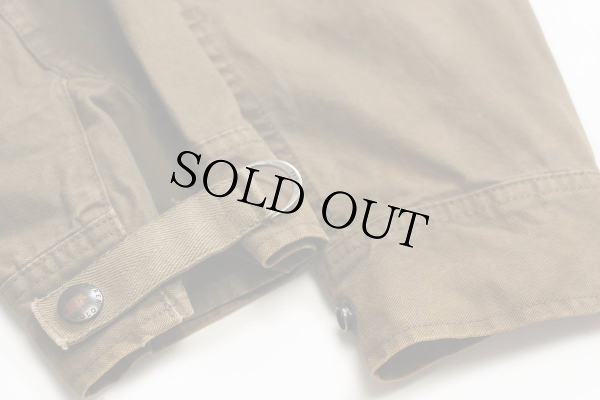 画像7: 00s ポロ ラルフローレン コットン キャンバス ジャケット オリーブドラブ フェード L (7)