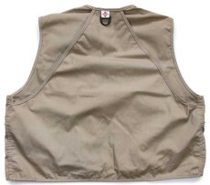 画像2: 80s Columbiaコロンビア フィッシングベスト グレーベージュ XL (2)