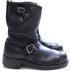画像3: 90s USA製 PRO SAFE UNION MADE PT91 スチールトゥ レザー エンジニアブーツ 黒 9.5M (3)