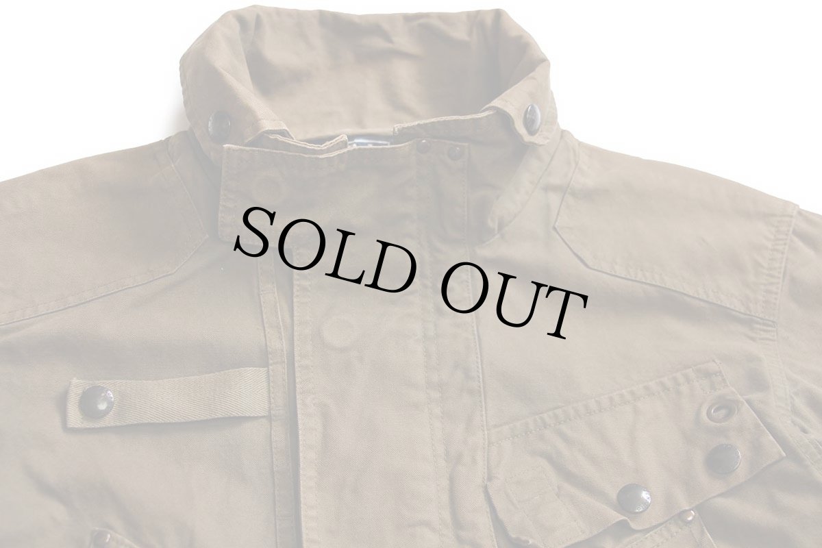 画像3: 00s ポロ ラルフローレン コットン キャンバス ジャケット オリーブドラブ フェード L (3)