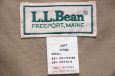 画像4: 80s L.L.Bean フィッシングベスト グレーベージュ L (4)