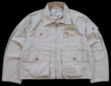 画像1: 60s HERTER'S HUDSON BAY ショート丈 フィッシングジャケット カーキ (1)