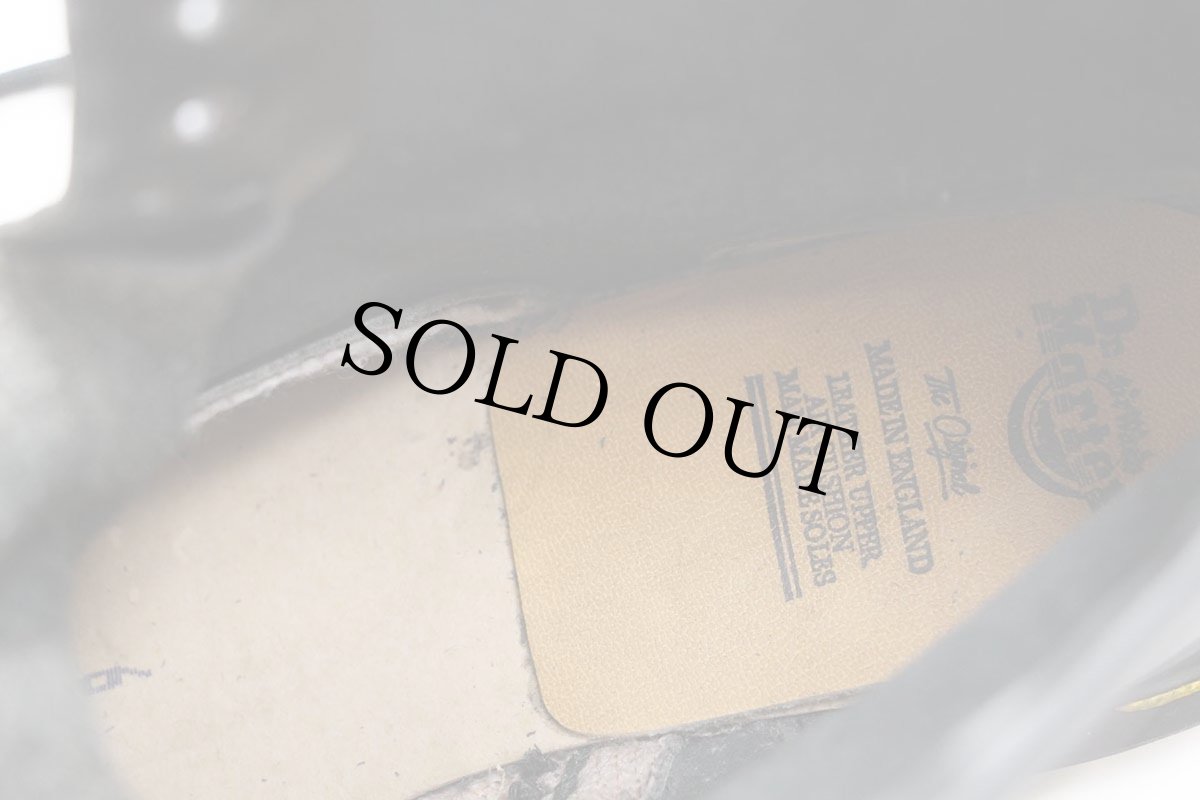 画像5: 英国製 DR.MARTENSドクターマーチン 1460 レザー 8ホールブーツ 黒 UK9 (5)