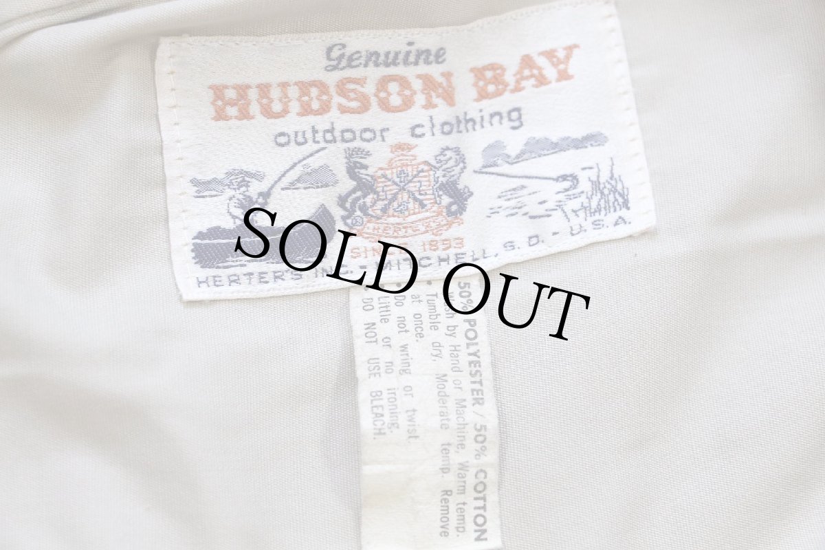 画像4: 60s HERTER'S HUDSON BAY ショート丈 フィッシングジャケット カーキ (4)