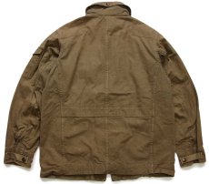 画像2: 00s ポロ ラルフローレン コットン キャンバス ジャケット オリーブドラブ フェード L (2)