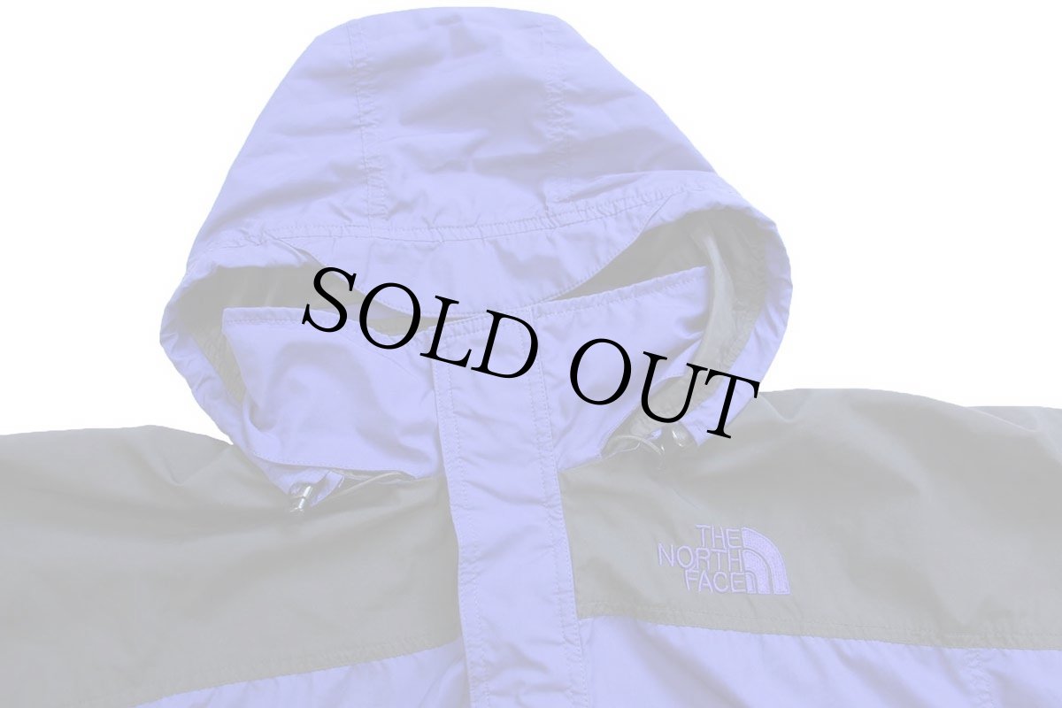 画像3: 00s THE NORTH FACEノースフェイス Hydrenaline ツートン 切り替え ナイロンジャケット 青紫×黒 XL (3)