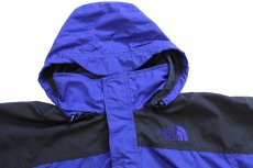 画像3: 00s THE NORTH FACEノースフェイス Hydrenaline ツートン 切り替え ナイロンジャケット 青紫×黒 XL (3)