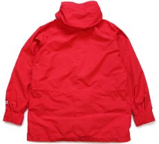 画像2: 80s USA製 THE NORTH FACEノースフェイス 茶タグ GORE-TEXゴアテックス ナイロン マウンテンパーカー 赤 XL (2)