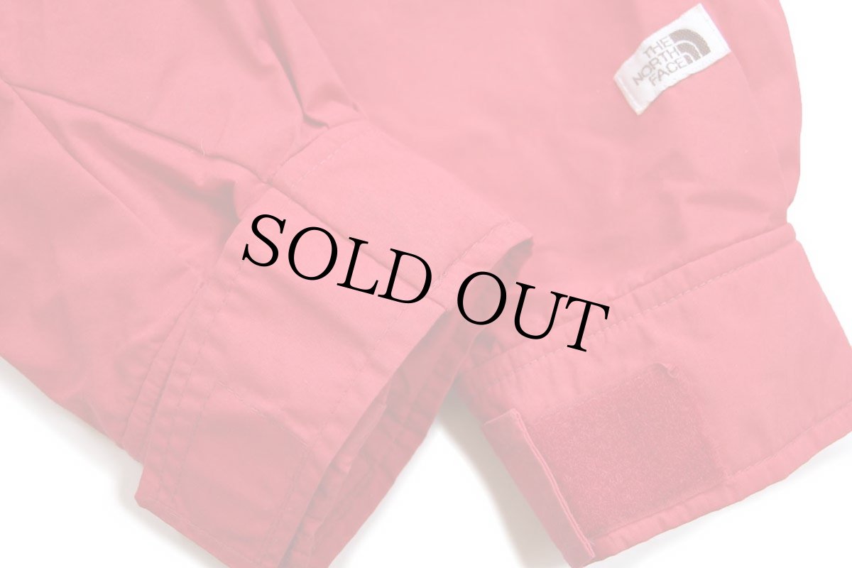 画像7: 80s USA製 THE NORTH FACEノースフェイス 茶タグ GORE-TEXゴアテックス ナイロン マウンテンパーカー 赤 XL (7)