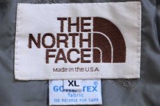 画像5: 80s USA製 THE NORTH FACEノースフェイス 茶タグ GORE-TEXゴアテックス ナイロン マウンテンパーカー 赤 XL (5)