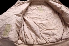 画像6: 00s 米軍 U.S.ARMY CVC キルティングライナー アラミド タンカースジャケット タン L-R (6)