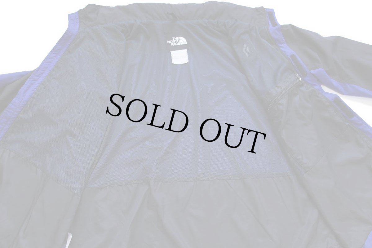 画像5: 00s THE NORTH FACEノースフェイス Hydrenaline ツートン 切り替え ナイロンジャケット 青紫×黒 XL (5)