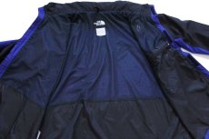 画像5: 00s THE NORTH FACEノースフェイス Hydrenaline ツートン 切り替え ナイロンジャケット 青紫×黒 XL (5)