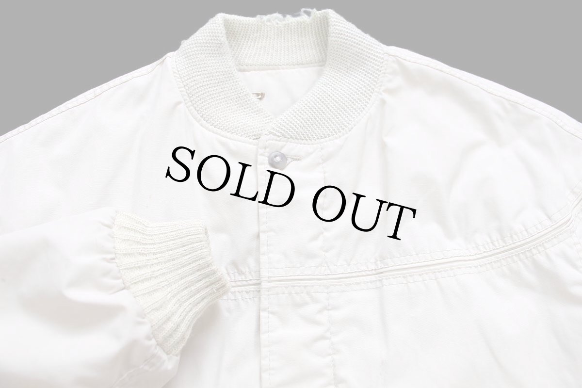 画像3: 70s derby of San Francisco ペイズリー 総柄 キルティングライナー ダービージャケット アイボリー 44 (3)