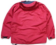 画像2: 90s WILDERNESS EXPERIENCE SYMPATEX ナイロン マウンテンパーカー 濃赤 L (2)