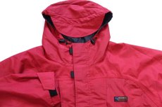 画像3: 90s WILDERNESS EXPERIENCE SYMPATEX ナイロン マウンテンパーカー 濃赤 L (3)