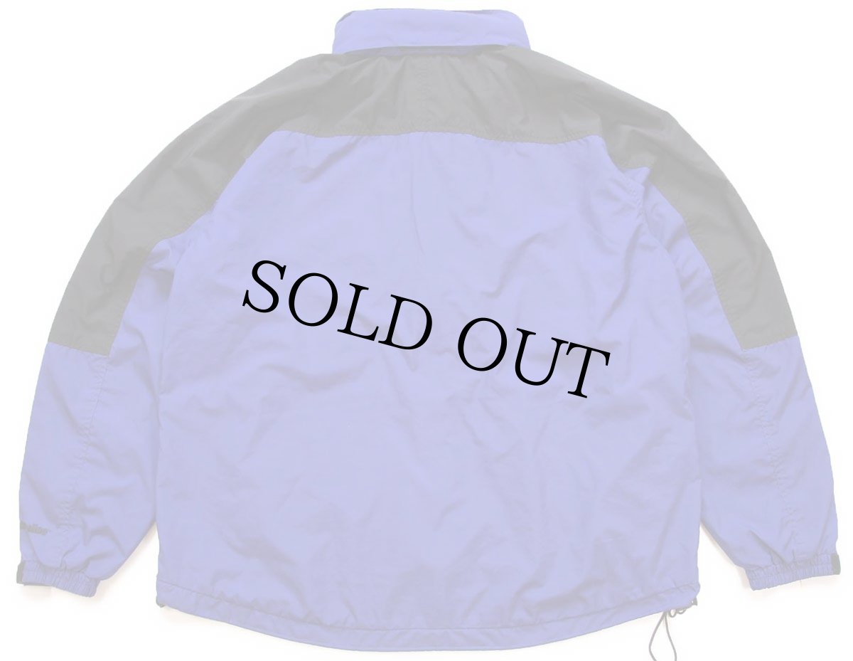 画像2: 00s THE NORTH FACEノースフェイス Hydrenaline ツートン 切り替え ナイロンジャケット 青紫×黒 XL (2)