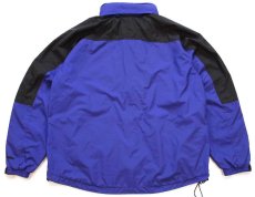 画像2: 00s THE NORTH FACEノースフェイス Hydrenaline ツートン 切り替え ナイロンジャケット 青紫×黒 XL (2)