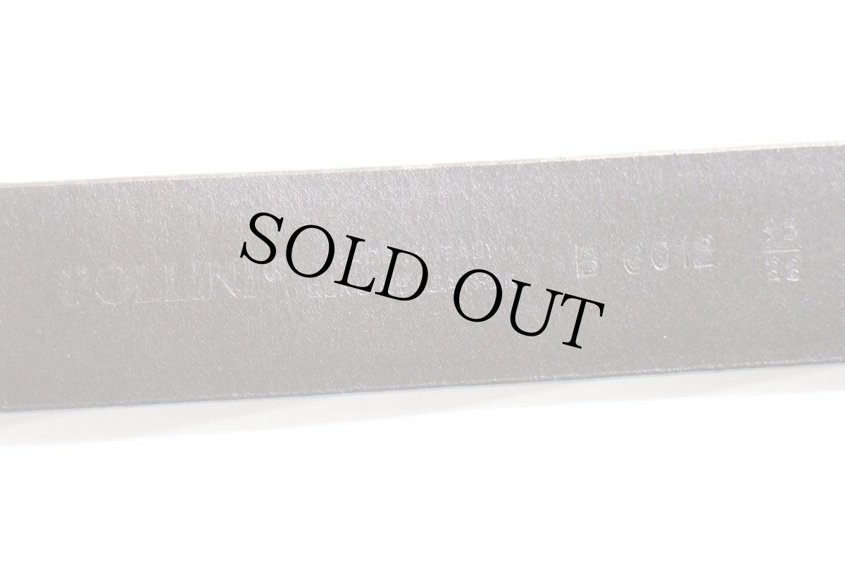 画像4: イタリア製 POLLINI レザーベルト ブラウン 95/38 (4)