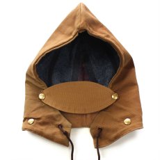 画像3: 90s carharttカーハート ARCTIC HOOD ブランケットライナー ダックフード 茶 (3)