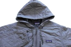 画像3: patagoniaパタゴニア DIAMOND QUILTED BOMBER HOODY ナイロン キルティングパーカー HEXG M (3)