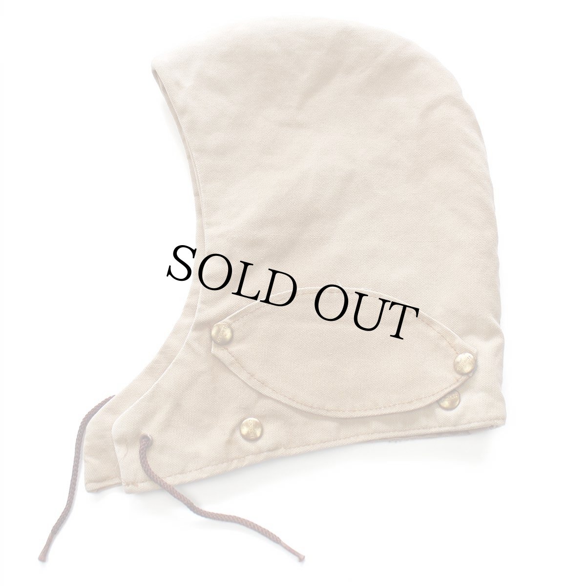 画像1: 70s carharttカーハート ARCTIC HOOD キルティングライナー ダックフード 茶 フェード (1)