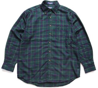 50s PENDLETONペンドルトン オンブレチェック ウール オープン