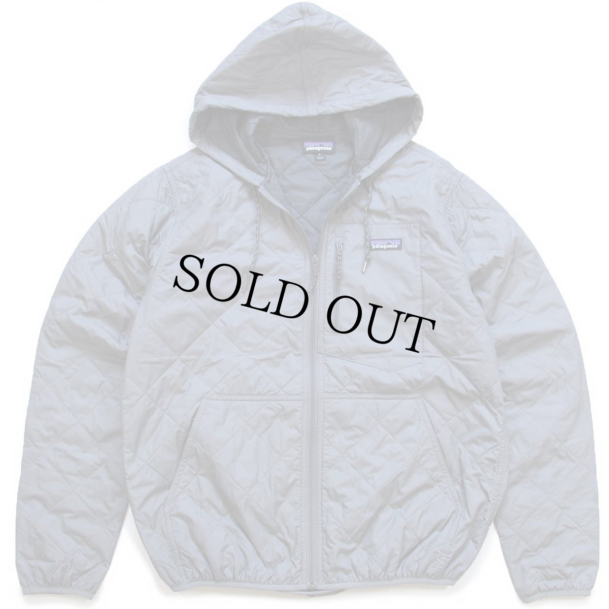 画像1: patagoniaパタゴニア DIAMOND QUILTED BOMBER HOODY ナイロン キルティングパーカー HEXG M (1)