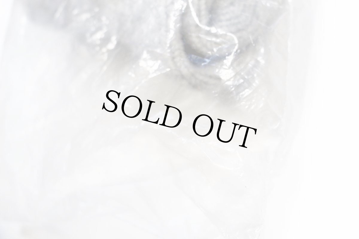 画像5: デッドストック★70s Sears OUTDOOR SOCKS ウールニット アウトドア ソックス 杢グレー×赤 11-12-13★靴下 (5)