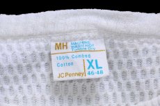 画像5: 70s JCPenney コットン サーマルシャツ ナチュラル (5)