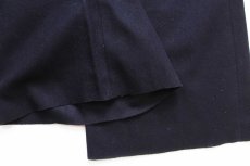 画像9: 40s 米軍 U.S.NAVY NAVAL メルトン ウール セーラーパンツ 濃紺 W33 (9)