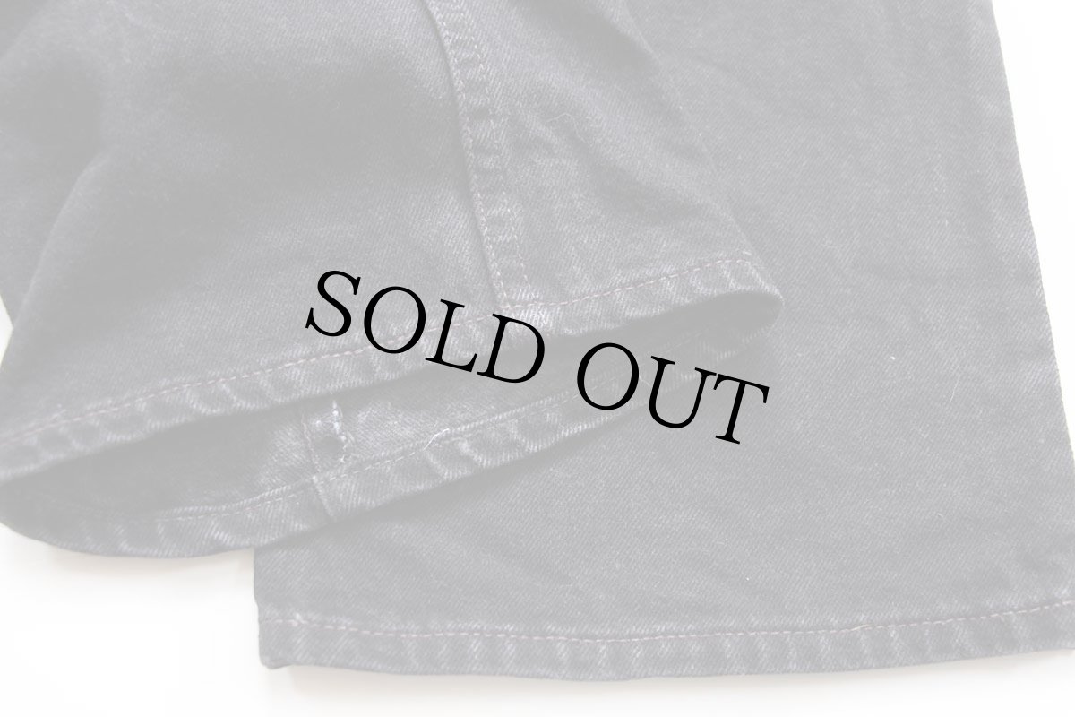 画像7: 90s USA製 Levi'sリーバイス 517 ブラック デニムパンツ W38 L30★ブーツカット (7)