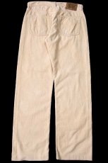 画像3: 90s イタリア製 Levi'sリーバイス 551 コットン コーデュロイパンツ 薄橙 W33★ユーロ (3)