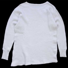 画像3: 70s JCPenney コットン サーマルシャツ ナチュラル (3)