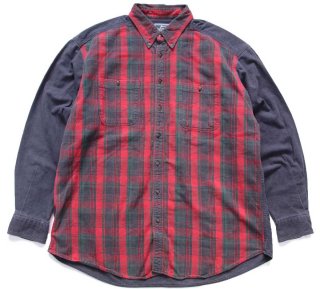 90s woolrich ラグランスリーヴ・チェック・スウェット 90s woolrich ラグランスリーヴ・チェック・スウェット