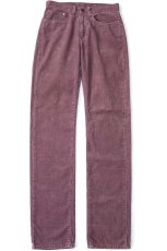 画像2: 90s Levi'sリーバイス 505 コットン コーデュロイパンツ 小豆色 W29 L34★ユーロ (2)