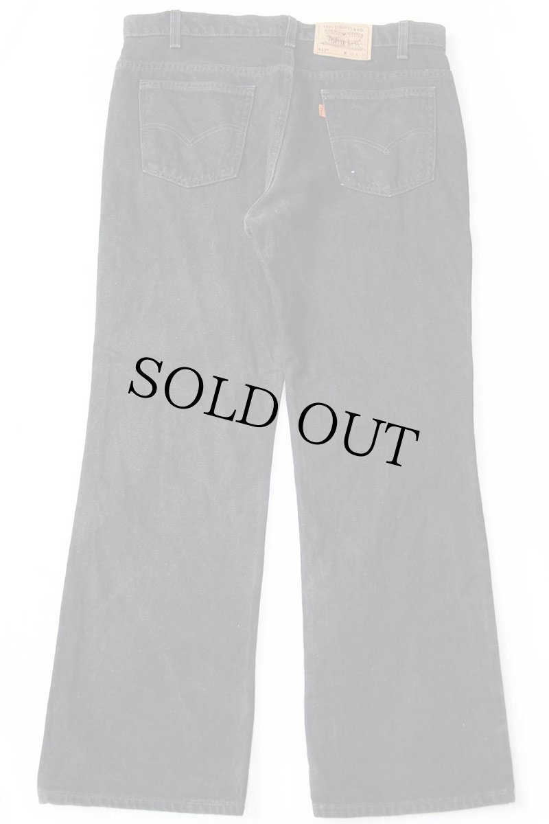 画像3: 90s USA製 Levi'sリーバイス 517 ブラック デニムパンツ W38 L30★ブーツカット (3)