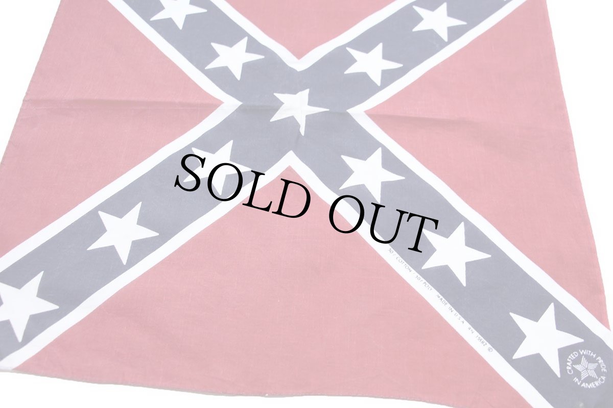 画像2: 80s USA製 レベルフラッグ バンダナ★B (2)