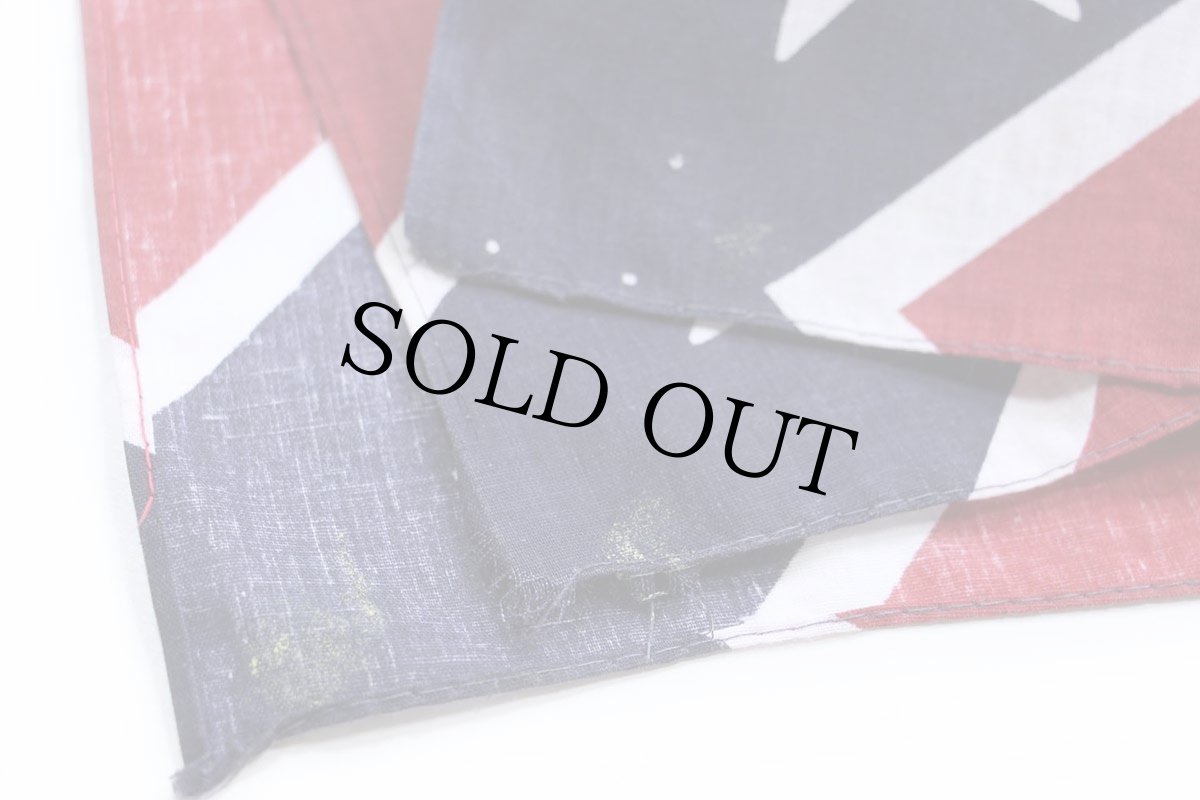 画像5: 80s USA製 レベルフラッグ バンダナ★B (5)