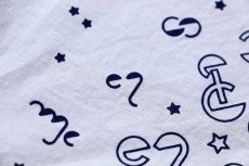 画像6: 90s USA製 CAPRICORN コットン バンダナ 白 (6)