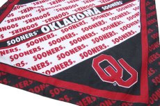 画像2: OKLAHOMA SOONERS ロゴ バンダナ (2)