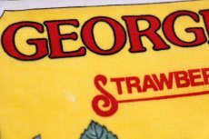 画像5: 90s USA製 APPLE CARROT SQUASH GEORGIA STRAWBERRIES チェッカー バンダナ (5)